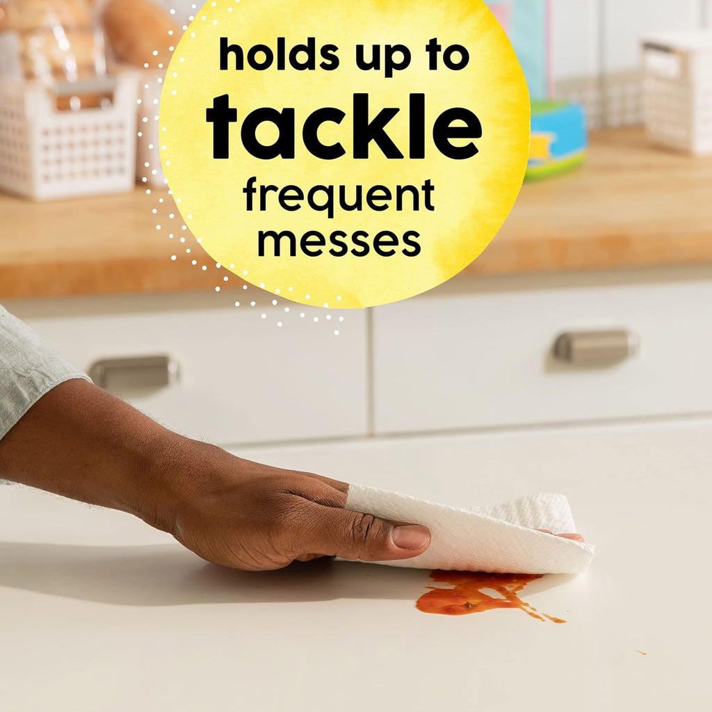 Bounty Essentials Select-A-Size Paper Towels, White, 2 Triple Rolls = 6 Regular Rolls - ShopUS