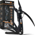 RAK Multitool Pen - Multi-Tool Pens, LED Light, Flathead, Phillips Screwdrivers, Level, Ruler, Bottle Opener, and Stylus. Cool Gadgets Gifts for Men, Dad, EDC Pen Tool, Gift-Ready Box, Pack of 2