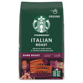 Starbucks Italian Roast Dark Roast Ground Coffee, 18 oz, 100% Arabica, 1 bag