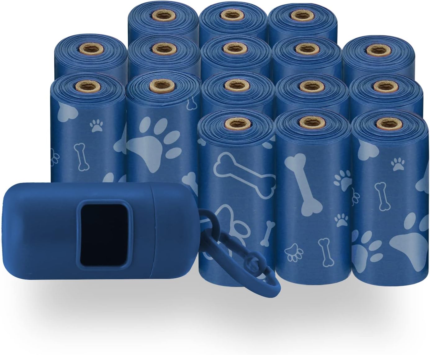 Best Pet Supplies Dog Poop Bags Assorted Colors 150 Bags Leak Proof Tear Resistant Plastic