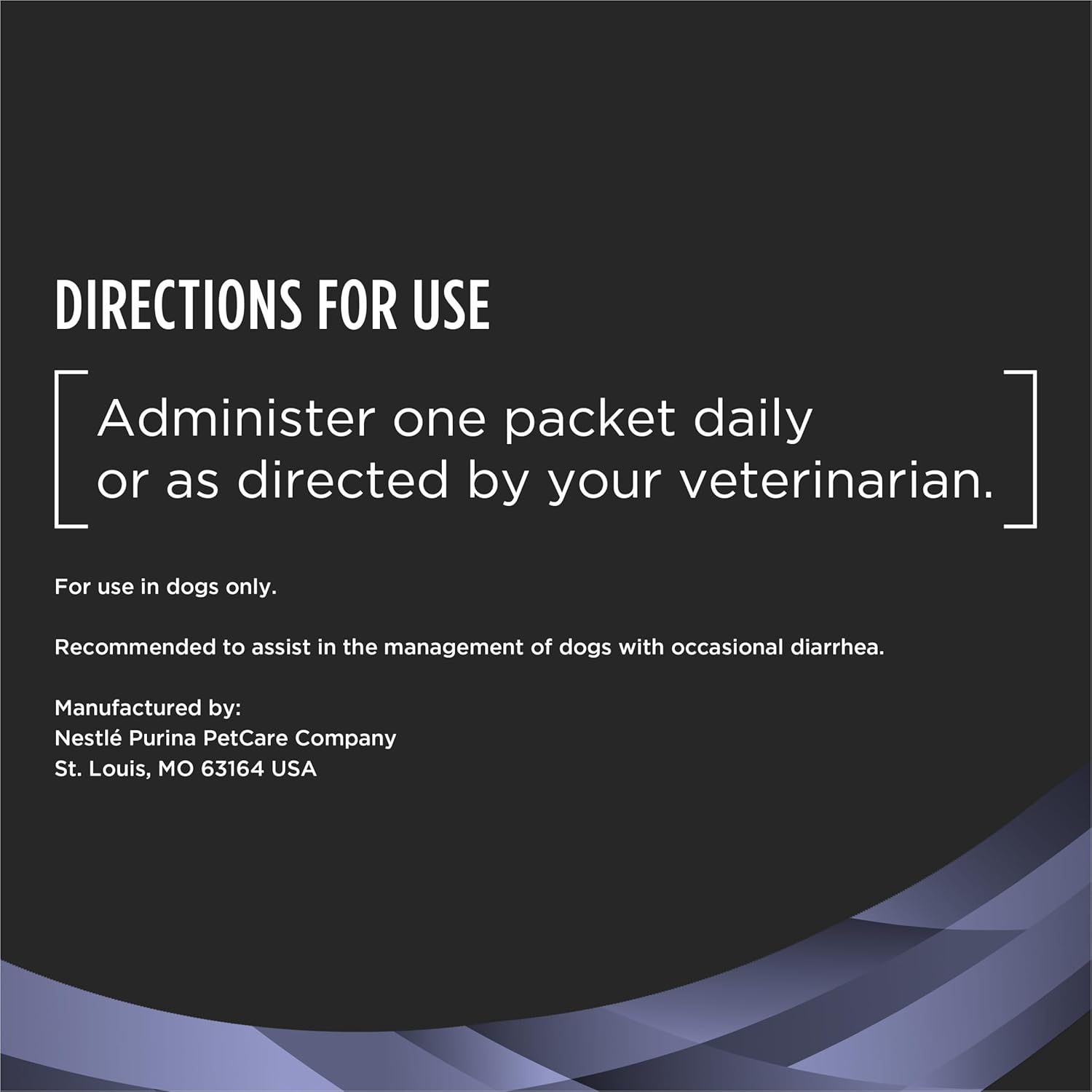 PLrina Pro Plan Veterinary Supplements FortiFlora Daily Probiotics for Dogs, Helps Digestive Gut Health and Diarrhea - 30 ct. Box