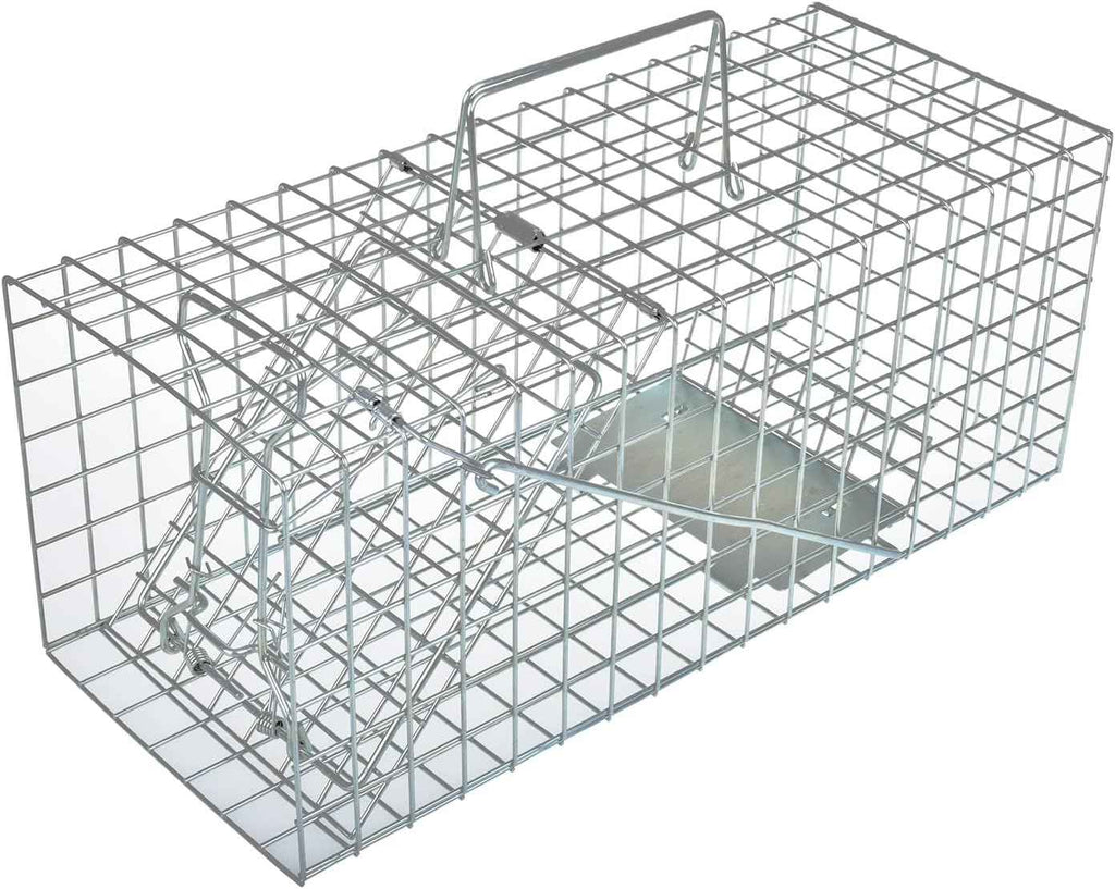 Live Squirrel Trap Heavy Duty Humane Animal Cage Trap (No Assembly Required)