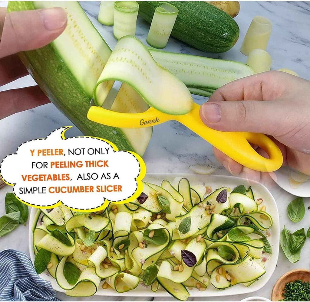 GANNK Vegetable and Fruit Peeler for Kitchen, Easy to Use and Clean
