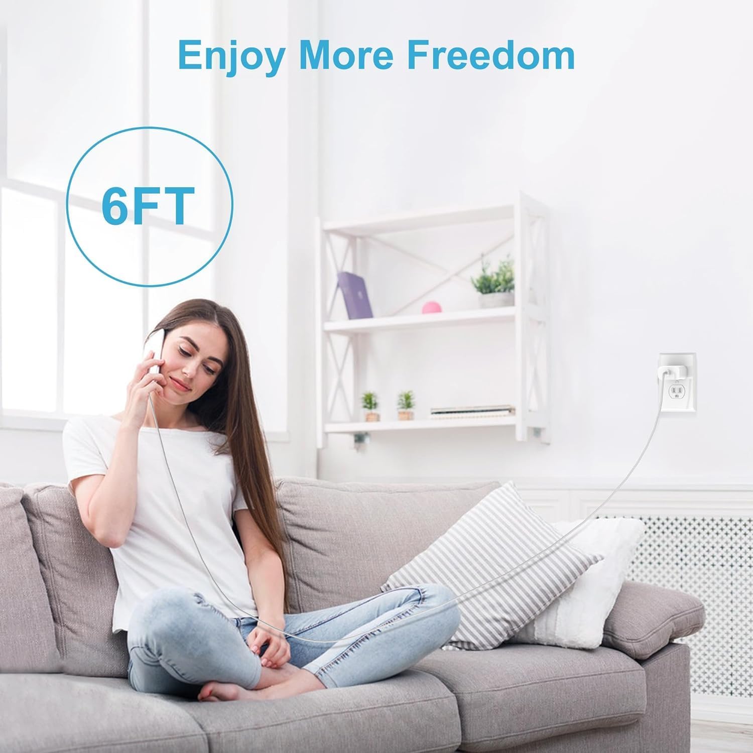 iPhone 17 16 15 Charger Fast Charging,20W Apple iPad USB C Fast Charger,2Pack 6ft USB C Wall Charger Block for iPhone 17/Pro/Pro Max/17 Air/ 16/16 Pro/16 Pro Max/15/Plus/Pro/Pro Max, iPad Pro/Mini - ShopUS