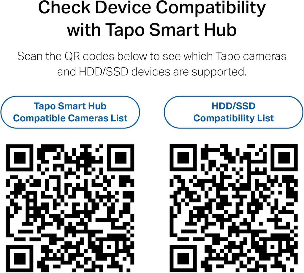 Tapo H500 Smart Home Hub connects up to 16 cameras & 64 sub-G sensors, with 16GB storage & SATA expandability