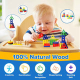montessori toys for babies 6-12 months, 6-in-1 baby toys, stacking blocks, sensory learning gift