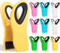 12 Pack Chip Clips Bag Clips, Magnetic Bag Clip for Food Storage Heavy Duty, Plastic Food Clip for Chips, Snack, Kitchen, Refrigerator, Garden, Sewing, Fabric, Clothes Pins