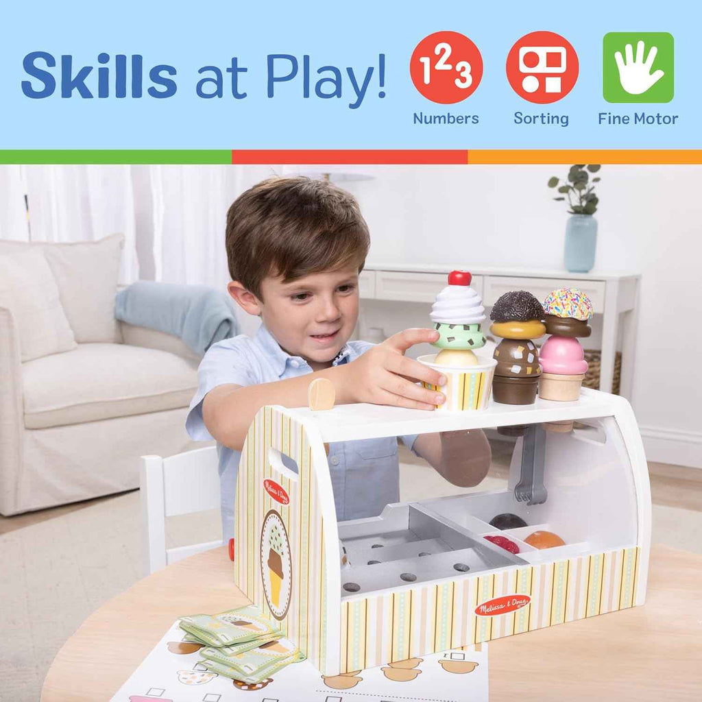 melissa-doug-wooden-scoop-serve-ice-cream-counter-28-piece-play-kitchen-accessories-for-girls-boys-3