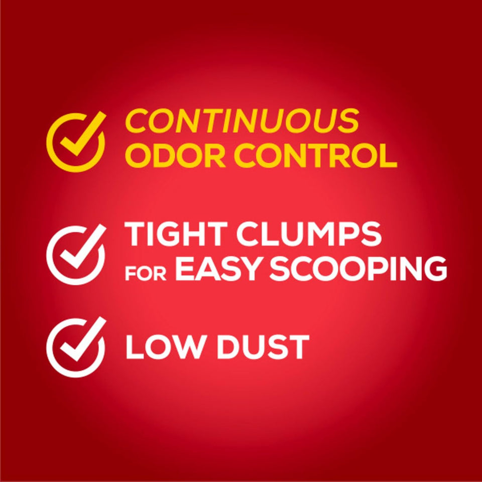 PLrina Tidy Cats Clumping Cat Litter Odor Control, 24/7 Performance Multi Cat Litter - 16 lb. Bag