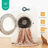 Premium Fleece Pet Blanket Flannel Throw Soft Fluffy Blankets for Dogs Cats Brown/Pink/White Small