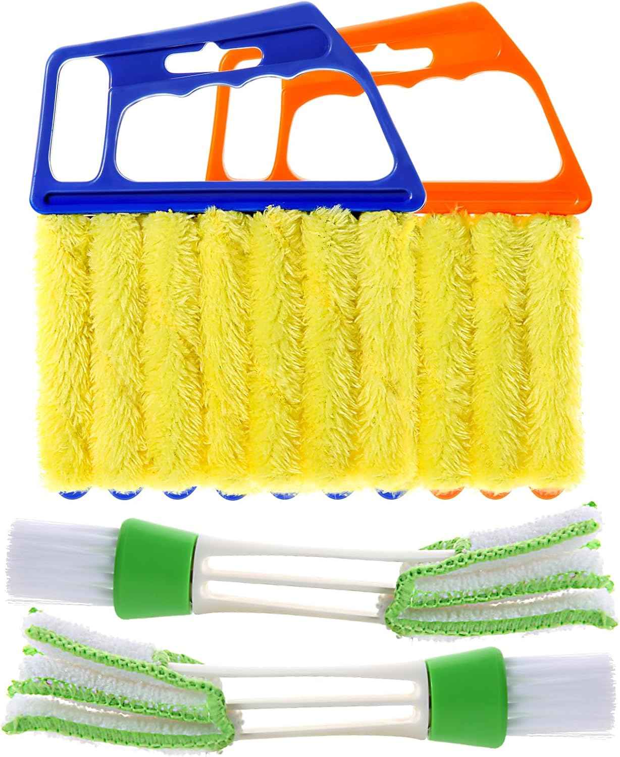 4Pcs Window Venetian Blind Cleaner Duster Tool Set for Home Office