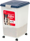 IRIS USA Airtight Pet Food Storage Container for Cats, Dogs, and Birds
