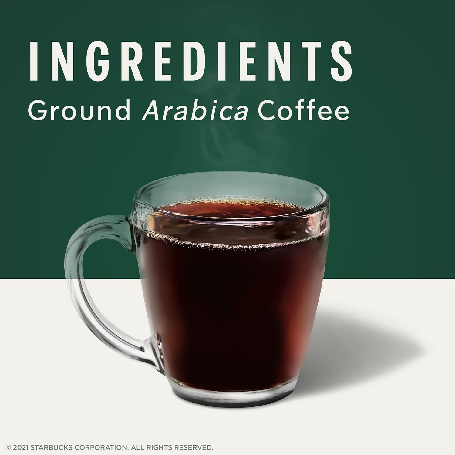 Starbucks Italian Roast Dark Roast Ground Coffee, 18 oz, 100% Arabica, 1 bag