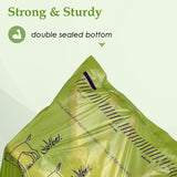 240 Count Lavender Scented 13” x 9” Dog Poop Bags Rolls, Leakproof Strong & Sturdy Waste Bags for Doggie Cat Pet
