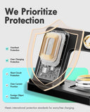 Wireless Charger iPhone Charging Station: 3 in 1 Charger Stand Multiple Devices for Apple - iPhone 16e 16 15 14 Pro Max 13 12 11 - Watch 10 9 8 7 6 5 4 3 2 SE and Ultra Series - Airpods 4 3 2 Pro - ShopUS