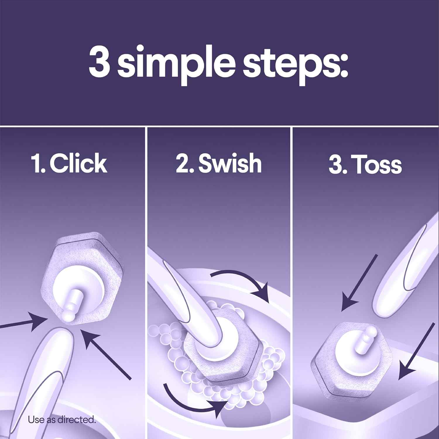Clorox Scentiva ToiletWand Refills, Lavender and Jasmine, 10 Count, Toilet Brush and Cleaner