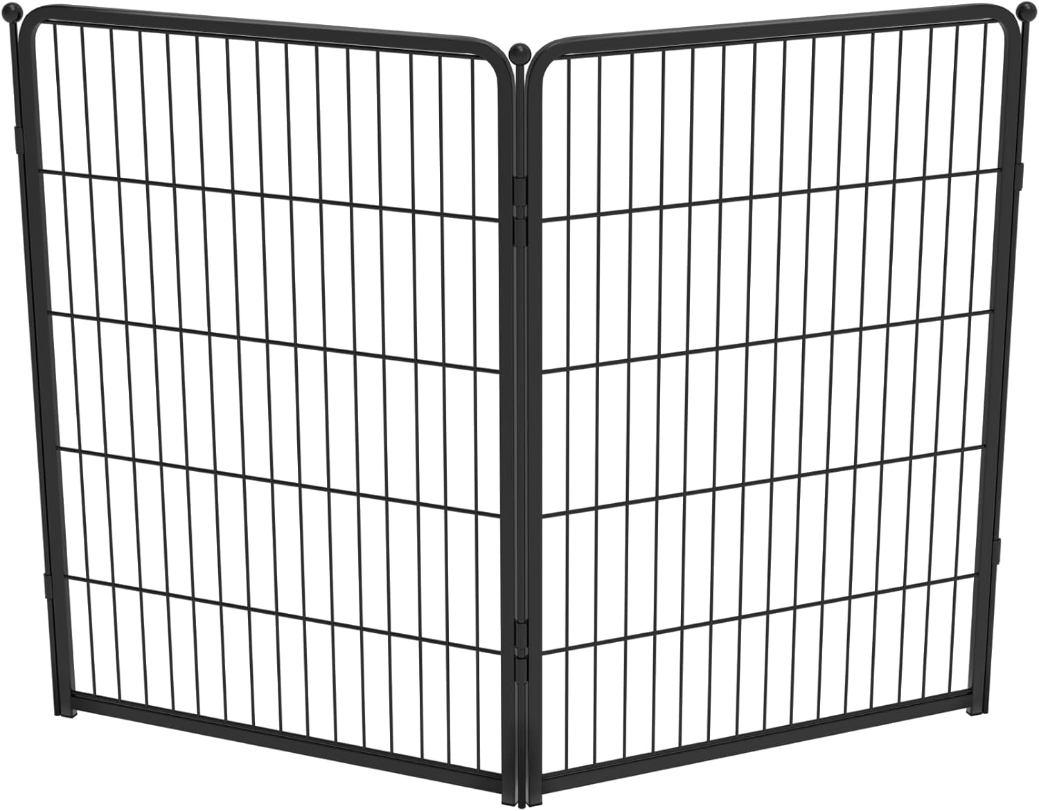 fxw homeplus unleashed 24 inch 6 panels dog pen black patented