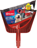 O-Cedar Pet Pro Broom with Step-On Dustpan | Quiet Cleaning Tool for Pets and Pet Owners