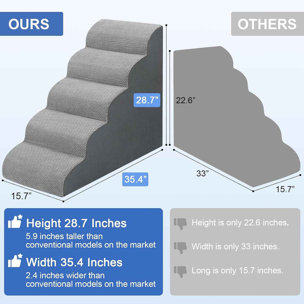 dog-stairs-for-grey-bed-with-5-step-ramp-for-small-dogs-and-cats