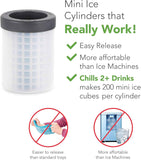 Tovolo mini ice cylinder squeeze and release set of 2, bpa-free plastic and silicone