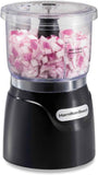 Hamilton Beach 3-Cup Electric Vegetable Chopper & Mini Food Processor, 350 Watts, Stainless Steel