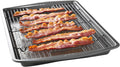 GoodCook 15” x 10.5” Nonstick Carbon Steel Baking Pan & Raised Wire Rack – Pizza Crisper, Crispy Bacon, MultiPLrpose Cooking Sheet Pan, Cooling Rack, Kitchen Cookware Set, Dishwasher Safe