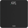 Vitafit Scale for Body Weight, High Accuracy 0.1lb by Our Professional Factory Since 2001, Digital Weight Scale LED and Step On, 3*AAA Batteries Included, 400lb/182kg, Spray Silver Black