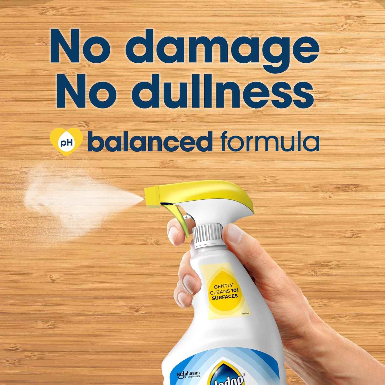Pledge Everyday Clean Multisurface Cleaner Spray for Hard Surfaces, 25oz (Pack of 3)