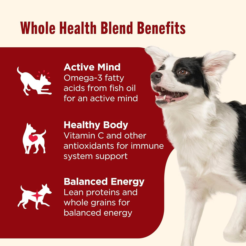 rachael ray nutrish real beef dry dog food adult dogs 40 lb whole health blend