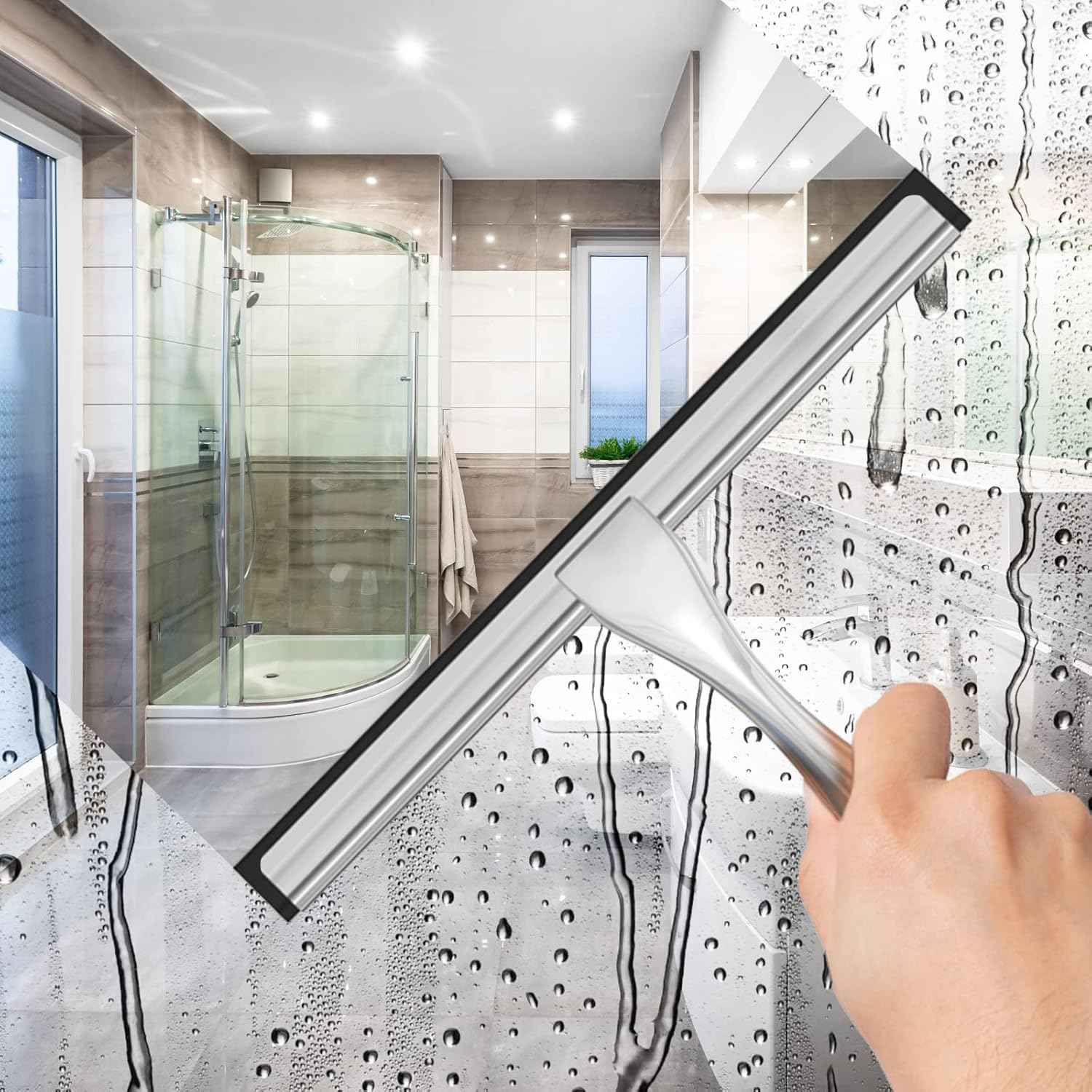 docrok-stainless-steel-shower-squeegee-with-silicone-blade-for-streak-free-cleaning