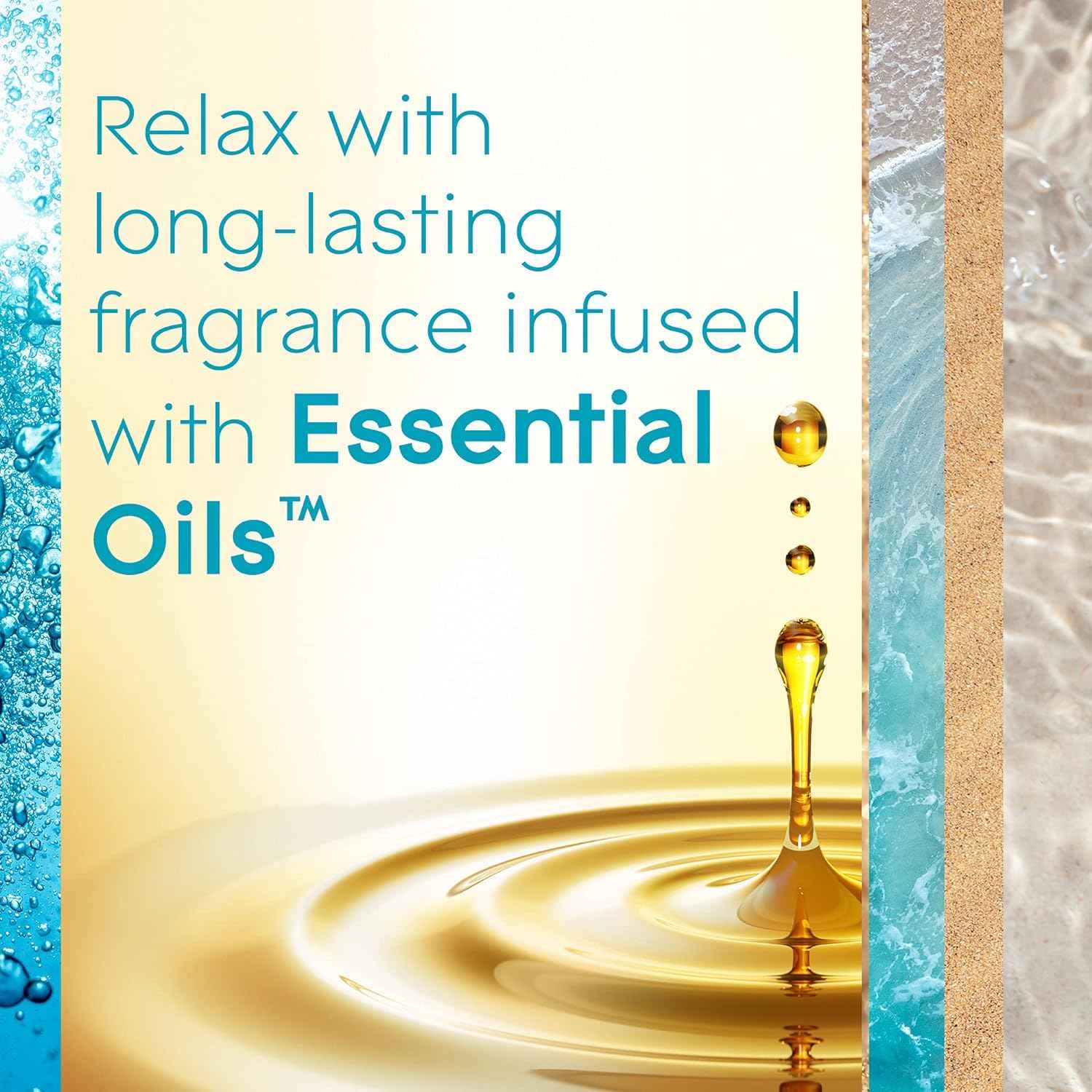 Glade PlugIns Refills Air Freshener, Scented and Essential Oils for Home and Bathroom, Aqua Waves, 6.7 Fl Oz, 10 Count