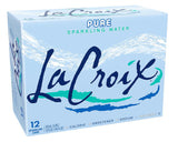La Croix Sparkling Water, Pure, 12 Fl Oz (pack of 12)
