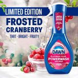 Dawn Powerwash Spray, Dish Soap, Dishwashing Liquid, Cleaning Supplies, Frosted Cranberry, 1 Starter Kit, 16 Fl Oz