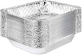Stock Your Home Aluminum Pans 9x13 Disposable Foil Pans (30 Pack) - Half Size Steam Table Deep Trays - Tin Foil Pans Great for Cooking, Heating, Storing, Prepping Food