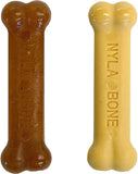 Nylabone Ring Bone Chew Toy for Puppies, Puppy Teething Toys, Puppy Enrichment Toys, Chicken Flavor, X-Small Dogs - Up to 15 lbs, 1 Count
