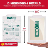 Catchmaster max-catch Mouse Glue Traps 36PK, Indoor Pest Control Adhesive Trays