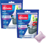 O-Cedar PACS Hard Floor Cleaner, Lavender Scent 10 Count (1-Pack) | Made with Naturally-Derived Ingredients | Safe to Use on All Hard Floors | Perfect for Mop Buckets