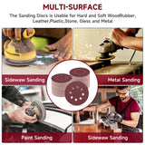 165 PCS 5 Inch Sanding Discs,Round Hook and Loop Sandpaper for Random Orbital Sander 40 60 80 120 150 240 320 400 600 Grit