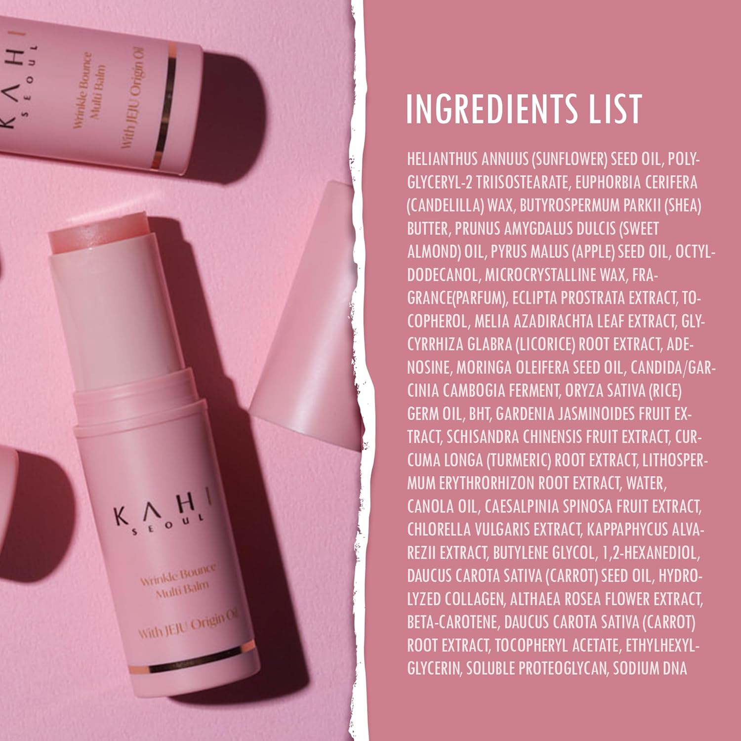 Kahi Pdrn Collagen Wrinkle Stick Korean Skin Care Hydrating Lip Balm Eye Cream Neck Cream
