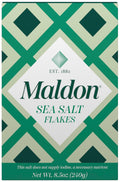Maldon Sea Salt Flakes 8.5 oz (240 g) pyramid shaped gourmet salt perfect for various dishes