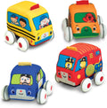 melissa-doug-k-s-kids-pull-back-town-vehicle-set-with-4-soft-toy-cars-and-trucks-for-babies-and-toddlers