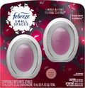Febreze Bathroom Air Freshener, Odor-Fighting, Plug In Alternative, Air Fresheners for Home, Bathroom, & Kitchen, Closet Air Fresheners, Pet & Litter Box Odor Fighter, Refresh & Energize Scent, 4ct