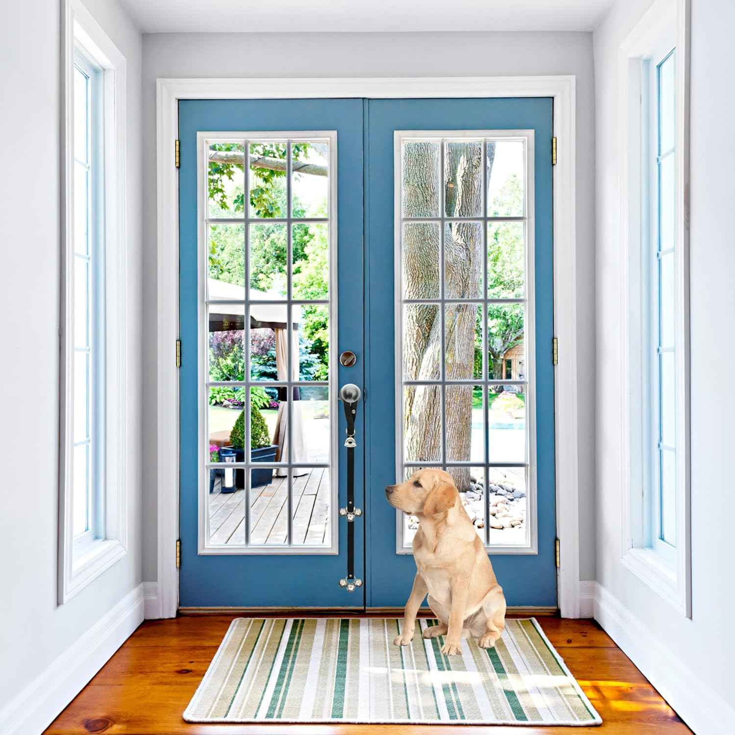 Caldwell's Pet Supply Co. Dog Potty Bells, Dog Door Bell, Bells to Go Outside, Potty Training Bell, Dogs Doorbell, Dogs Potty Doorbell, Ring to Go Pee, All Breed Puppy Training Tool