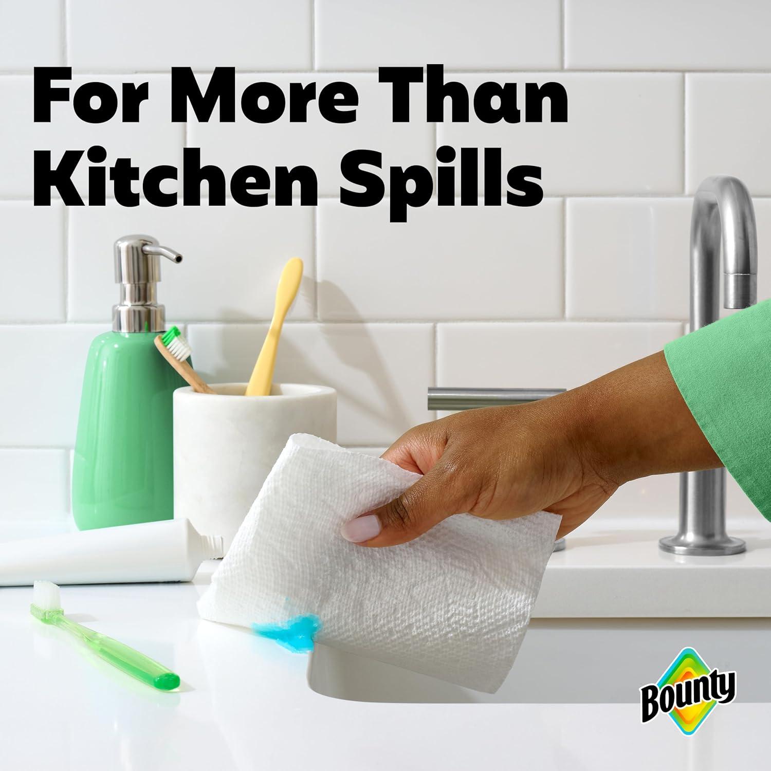 Bounty Select-A-Size Paper Towels, White, 8 Triple Rolls = 24 Regular Rolls - ShopUS