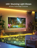 Ailofy 7.87ft LED Strip Lights for 40-50 inch Screens with Camera and Color Changing Lights Compatible with Alexa & Google Assistant