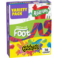 Fruit by the Foot 10.2 oz variety pack box with 16 gluten-free, vitamin C, individually wrapped pouches