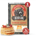 Kodiak Cakes protein pancake power cakes in buttermilk flavor, 20 oz, pack of 6 non-gmo baking mixes for flapjacks and waffles