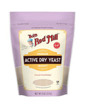 Bob's Red Mill gluten-free active dry yeast, 8 oz, resealable, paleo-friendly, kosher pareve