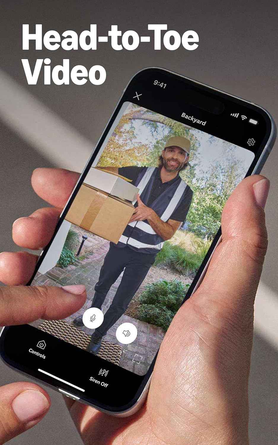 Ring Battery Doorbell (Venetian Bronze, 2nd Gen) - Home Security with Head-to-Toe Video and Motion Detection