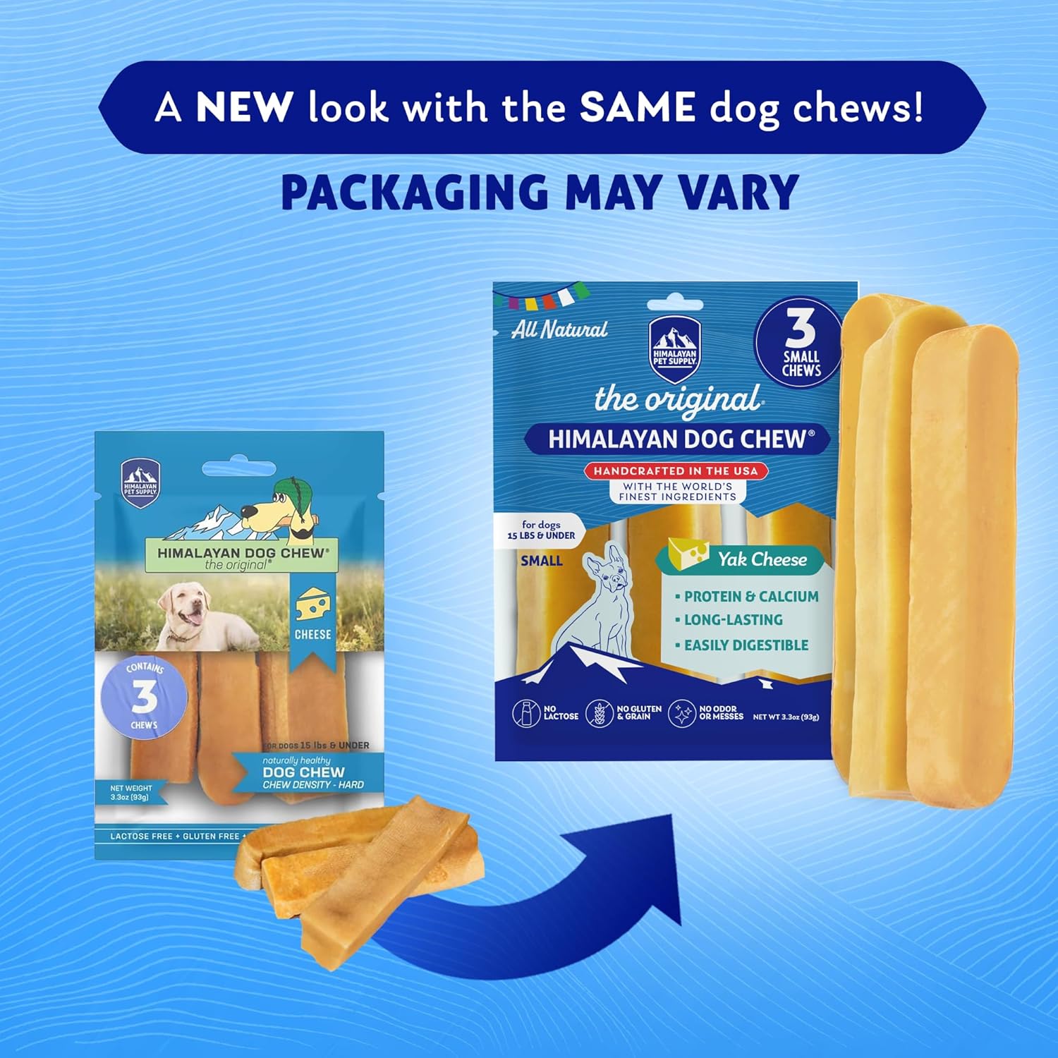 himalayan dog chews original yak cheese chews small 1.1oz gluten free healthy treats for dogs under 15lbs